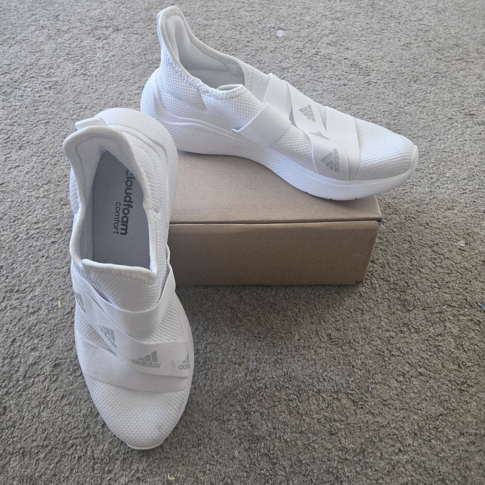 Adidas Cloudfoam Comfort White Shoes